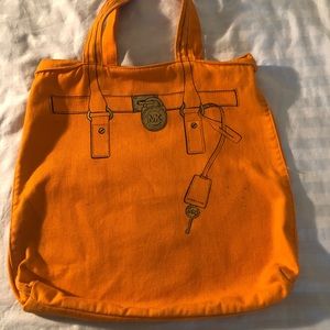 AUTHENTIC Micheal Kors canvas tote